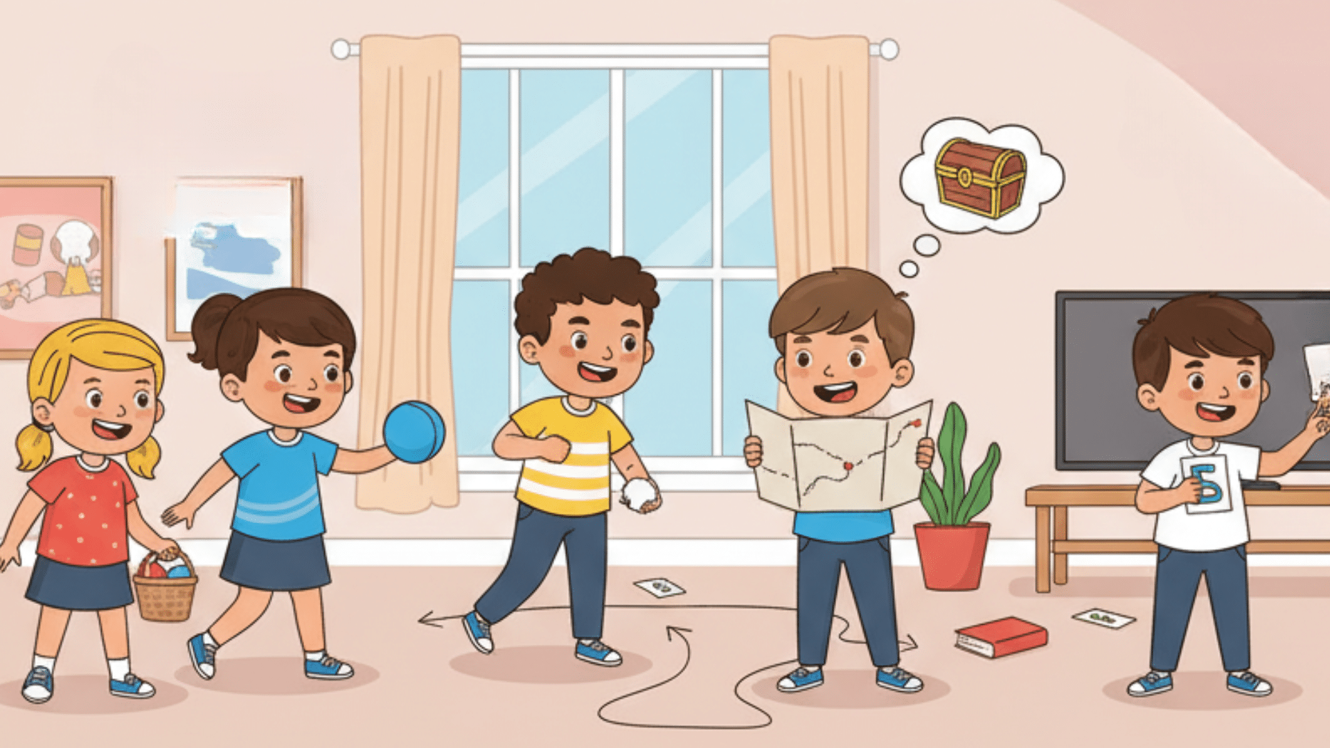 treasure or scavenger hunts