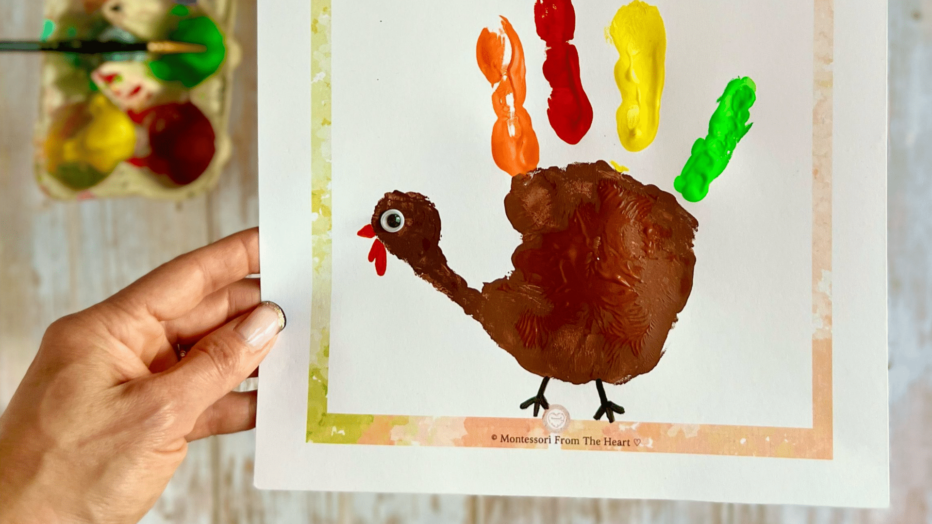 turkey handprints