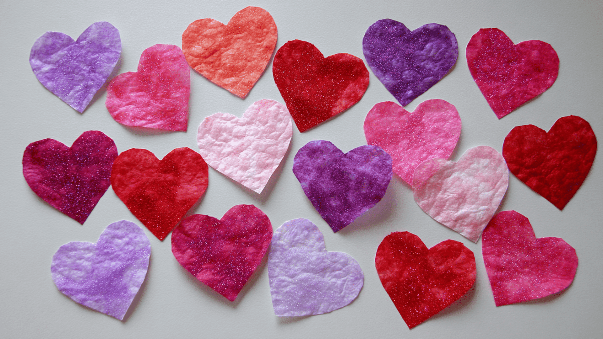 valentine heart cutouts