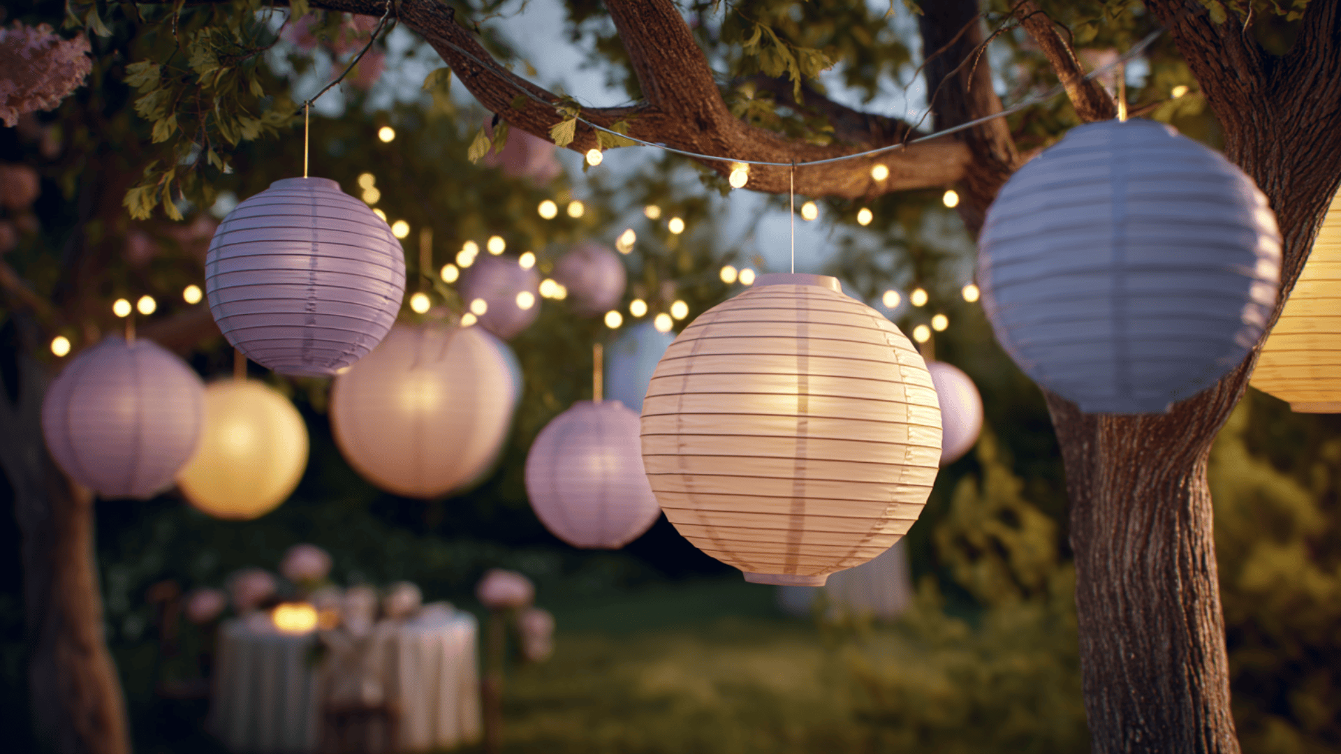 weddings backyard parties