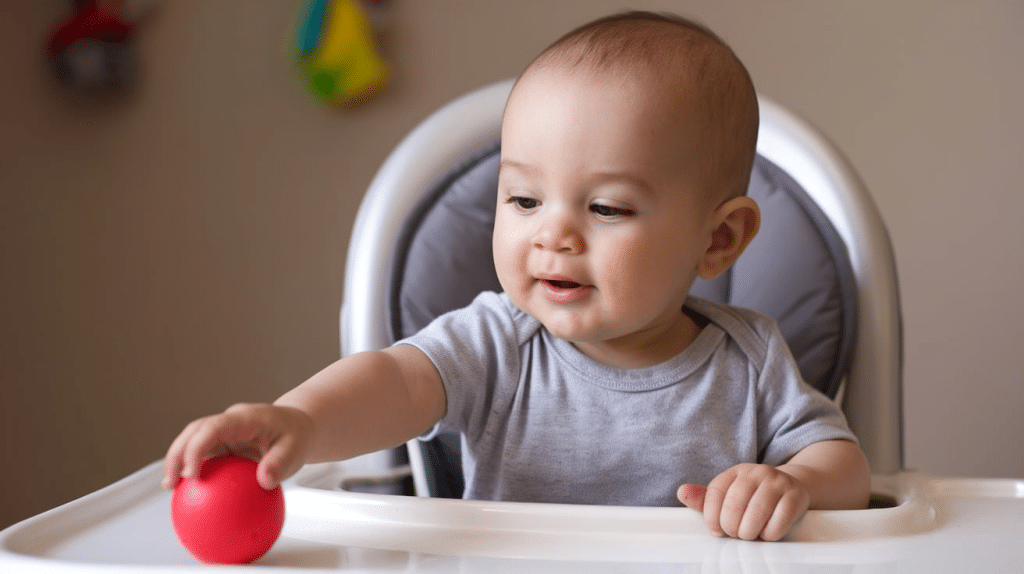 when do babies start reaching for things
