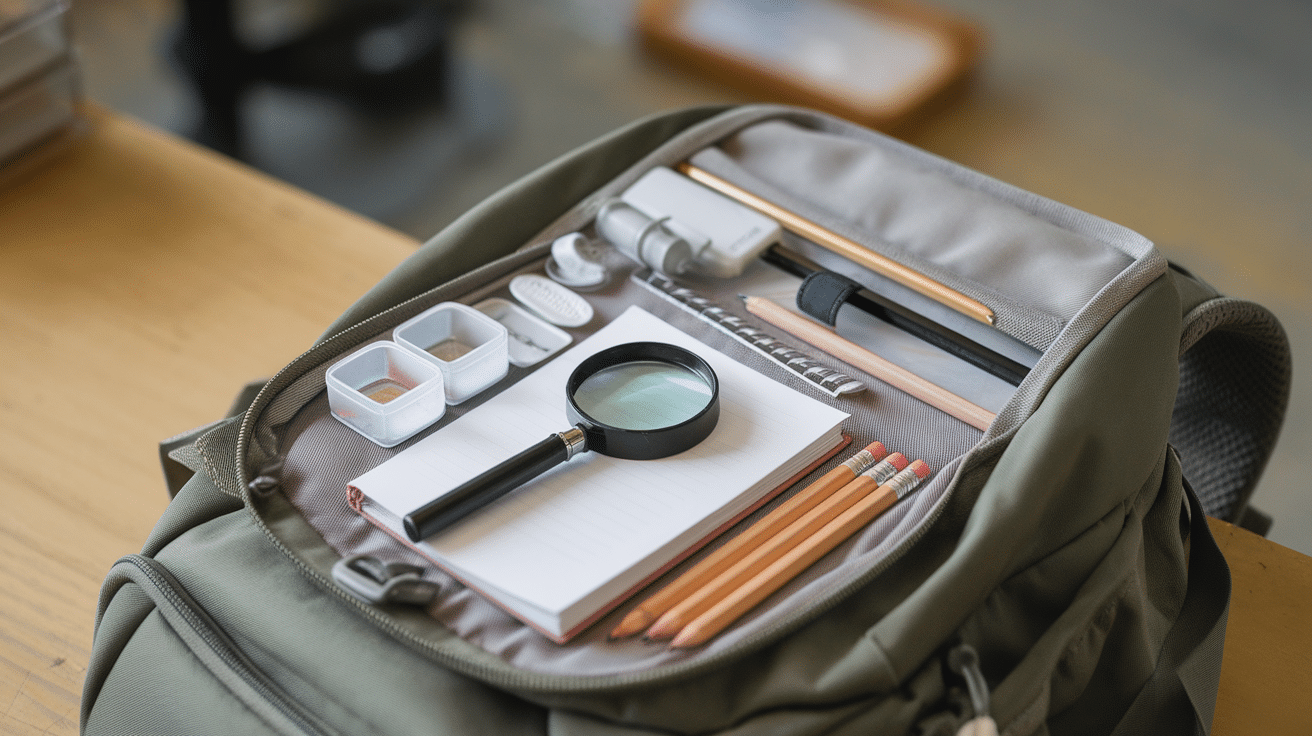 backpack explorer kit outdoor activities for kids