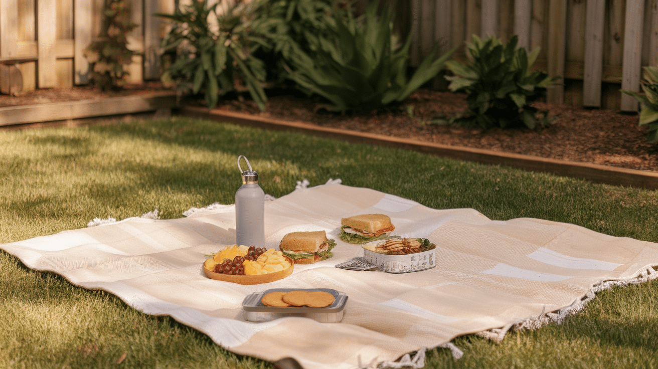 backyard picnic snack outdoor activities for kids