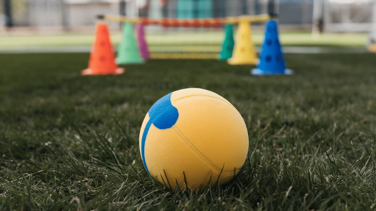 ball kicking passing outdoor activities for kids
