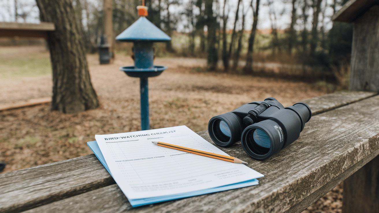 bird watching checklist outdoor activities for kids