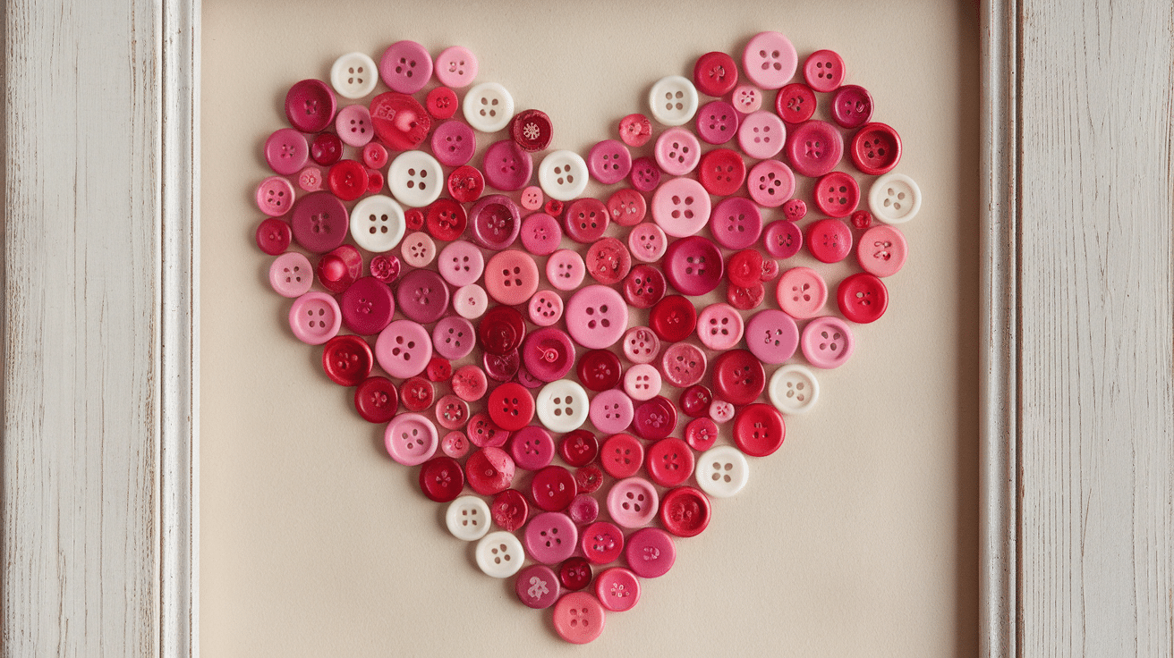 button art wall piece diy craft for adults