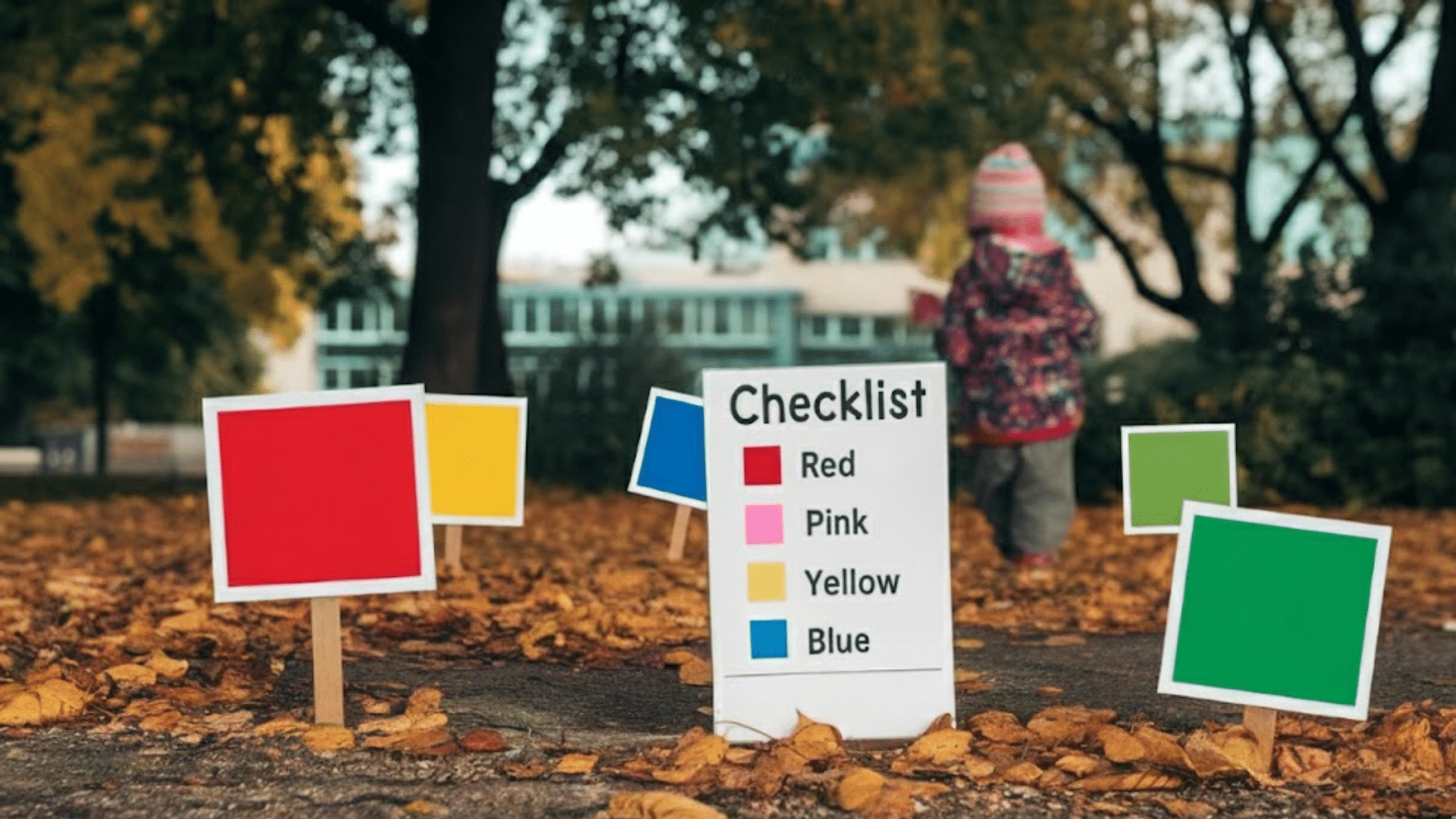 color scavenger hunt outdoor activities for kids