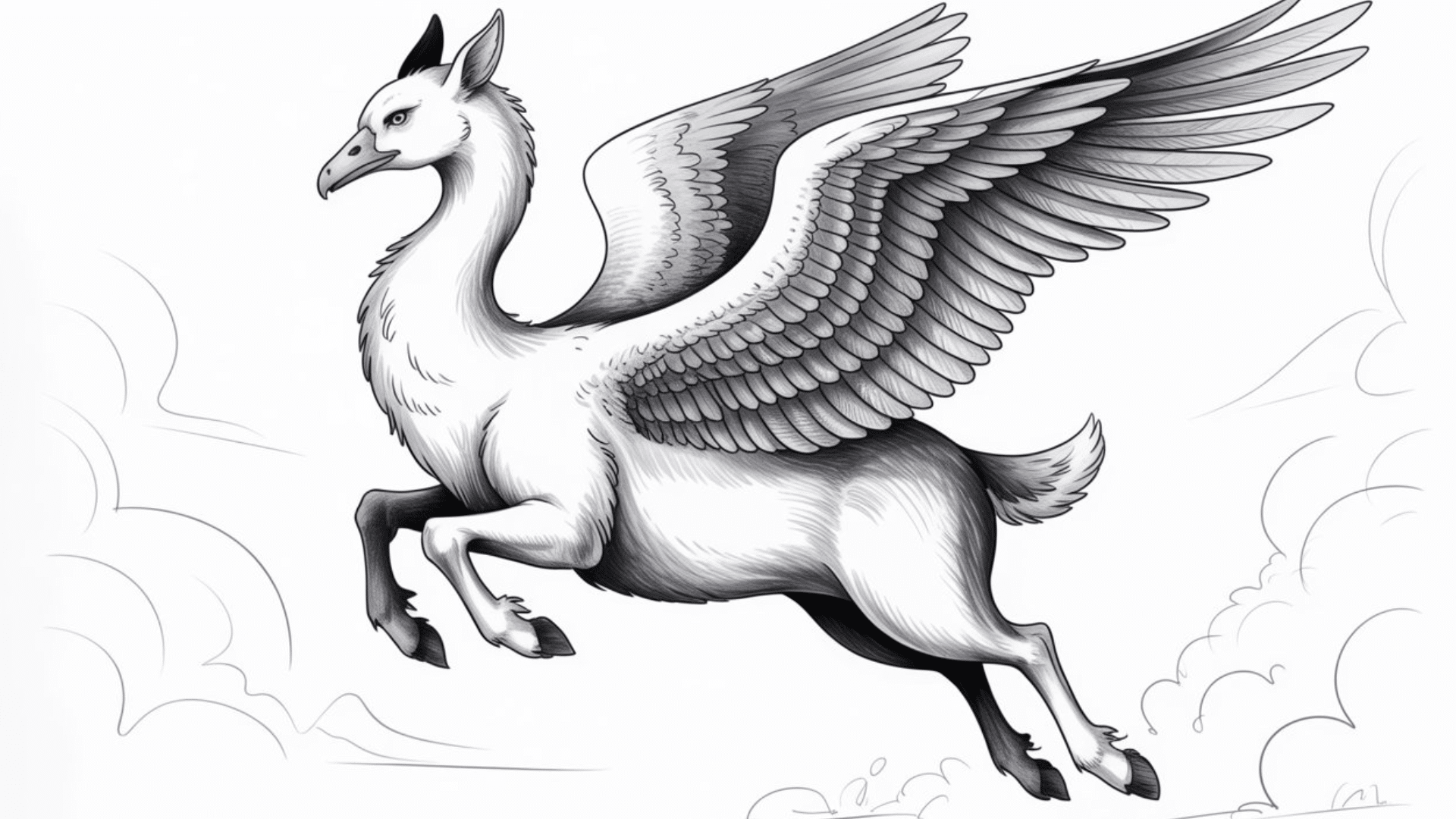 fantasy creature design art project