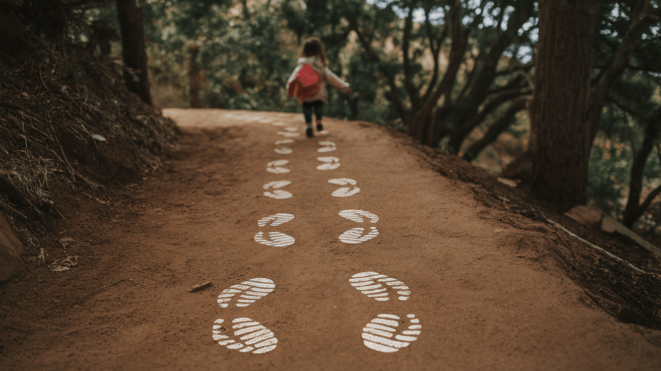 follow the leader walk outdoor activities for kids