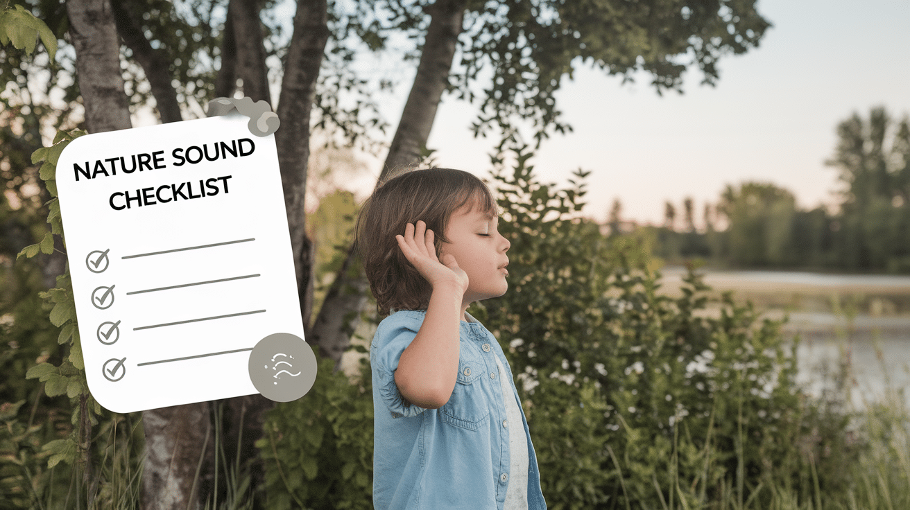 nature sound hunt outdoor activities for kids