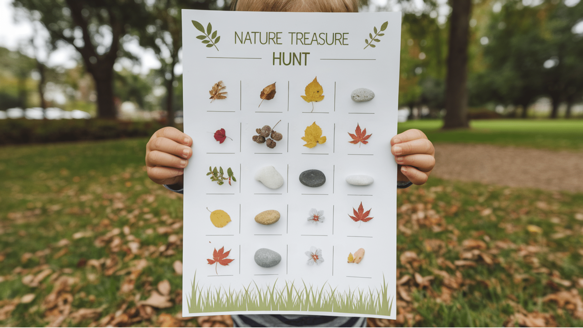 nature treasure hunt outdoor activities for kids