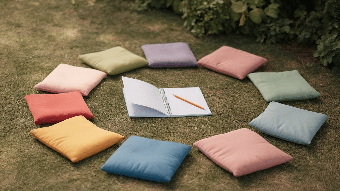 outdoor story circle outdoor activities for kids