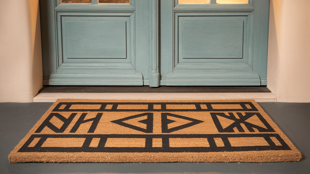 painted doormat diy craft for adults