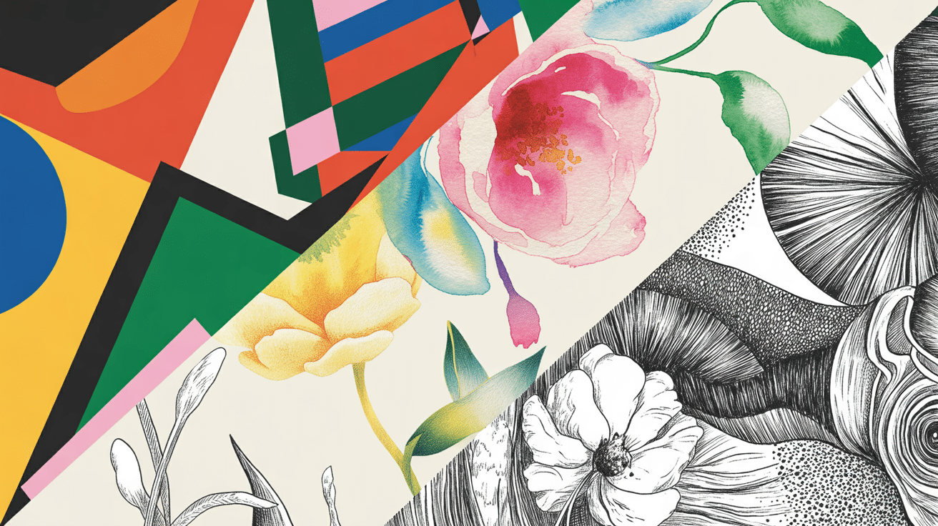 pass the page collaborative story art project