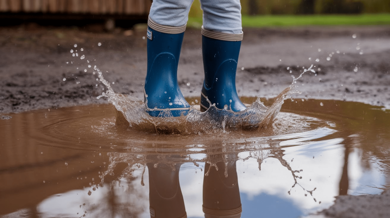 puddle jumping outdoor activities for kids