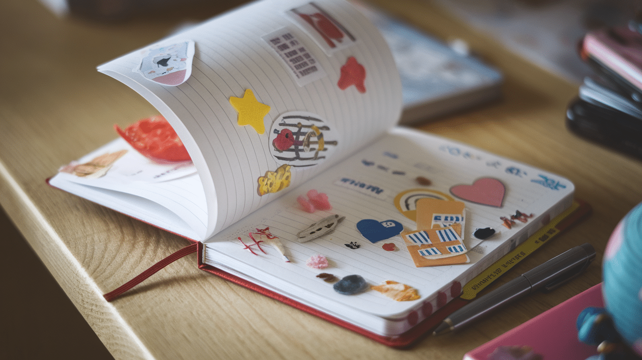 summer journal scrapbook craft for kids