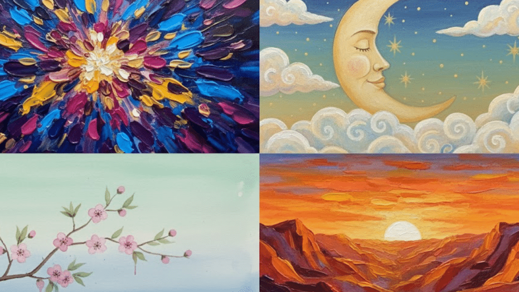 things to paint on a canvas