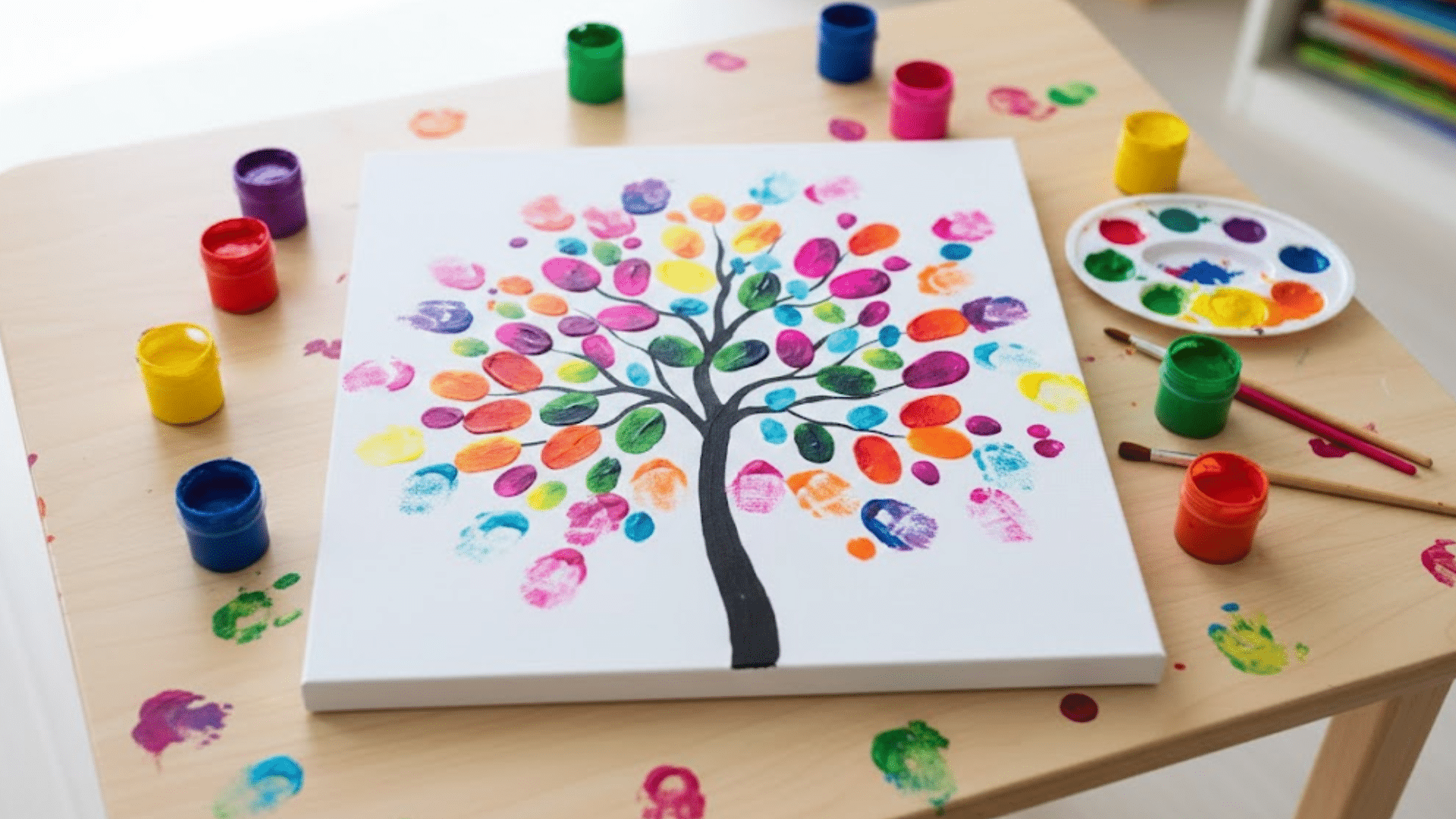 finger painting color mixing art easy painting ideas for kids