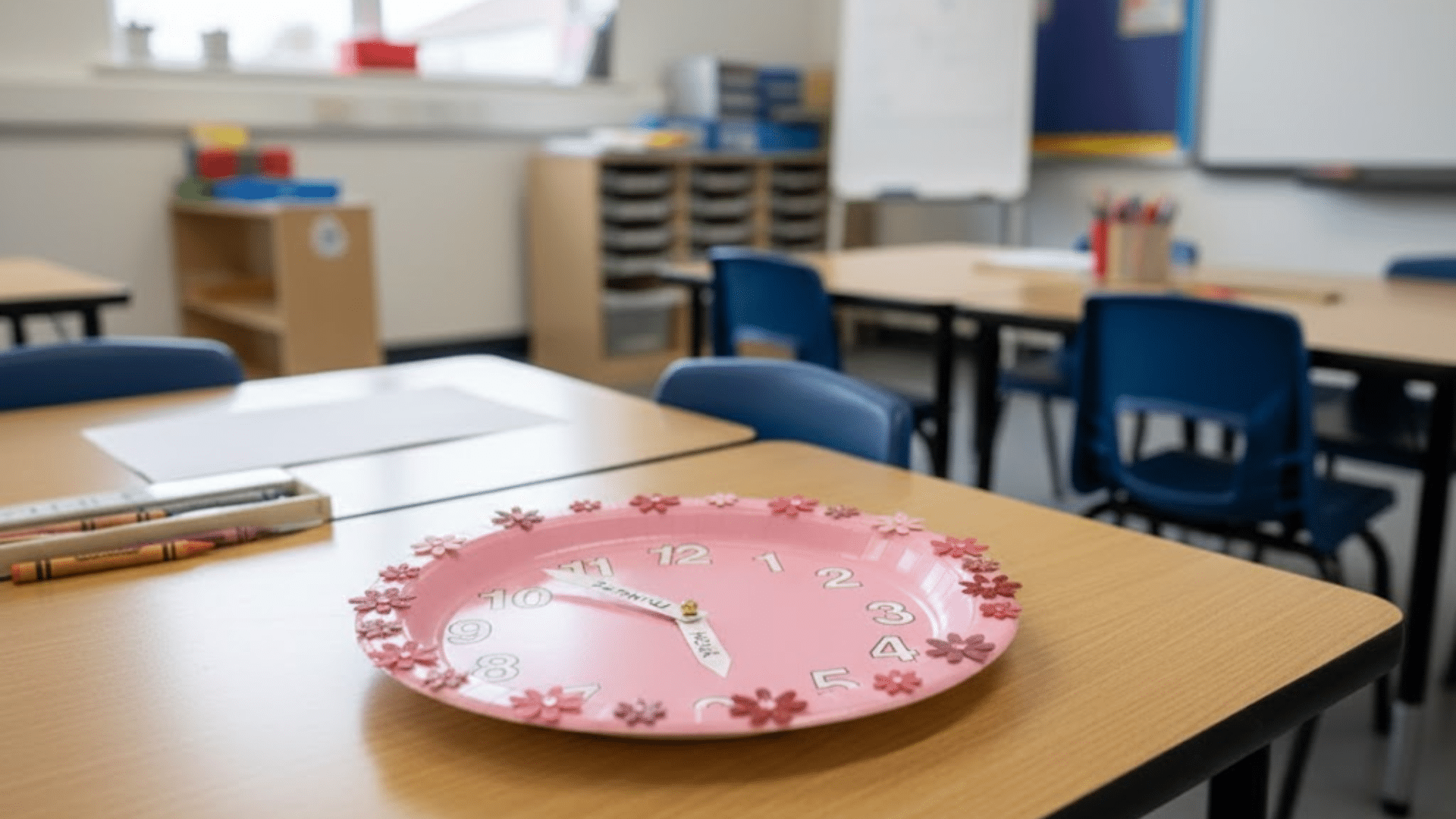 paper plate clocks easy craft ideas for kids at school