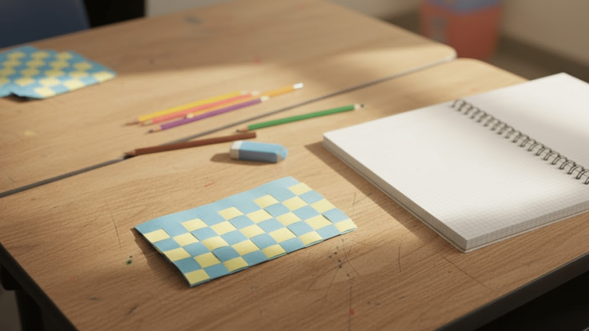 paper weaving mats easy craft ideas for kids at school