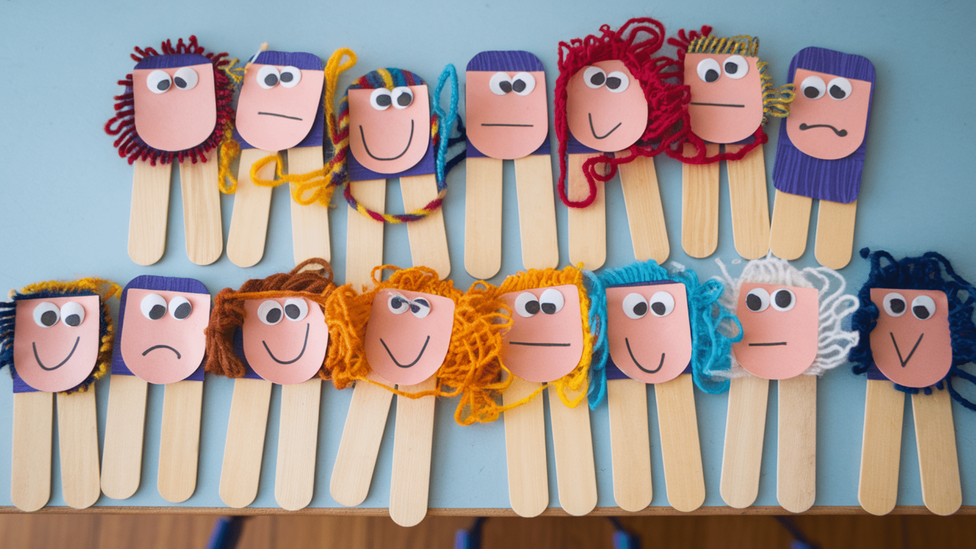 popsicle stick puppets easy craft ideas for kids at school