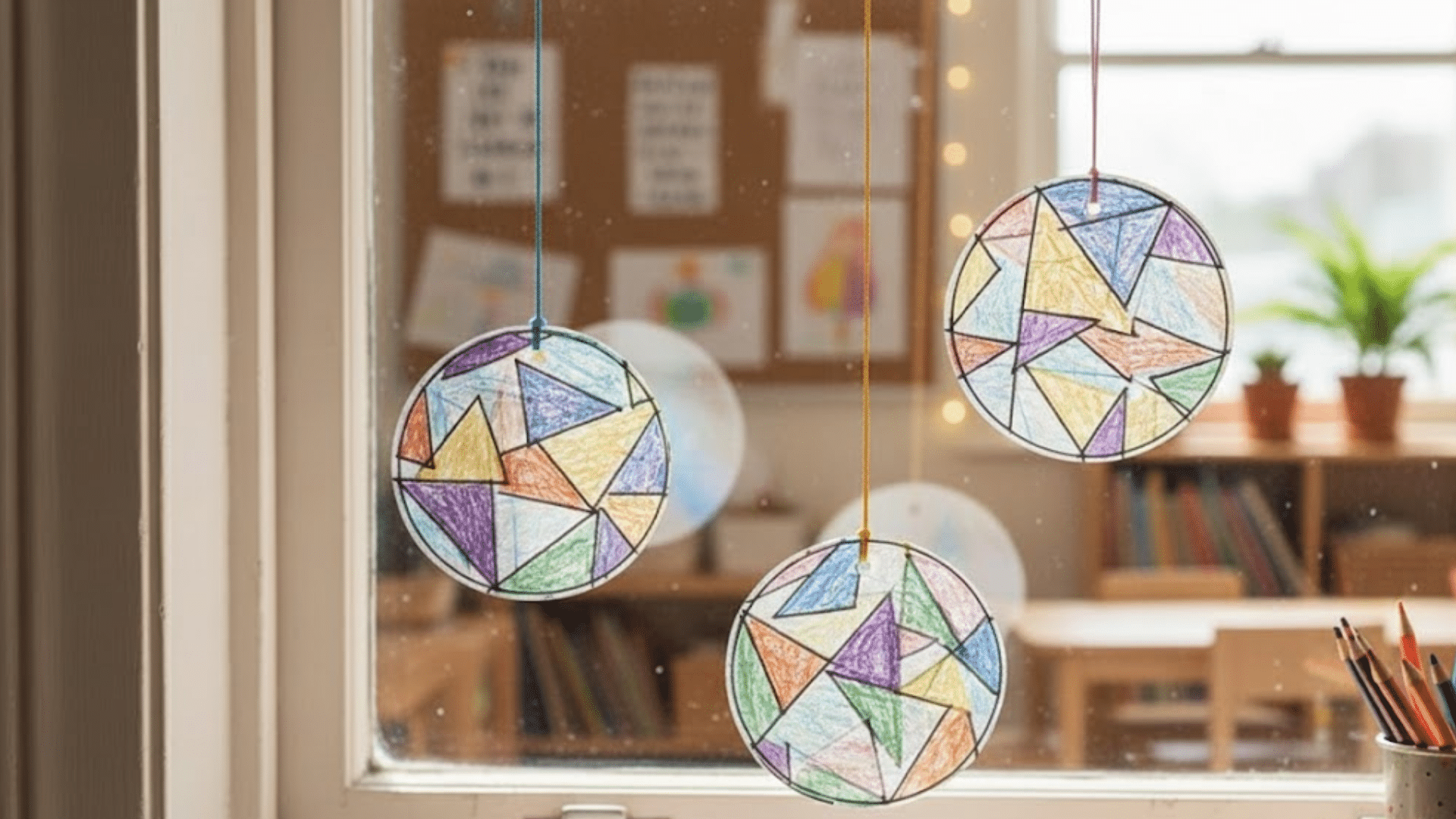 tissue paper suncatchers easy craft ideas for kids at school