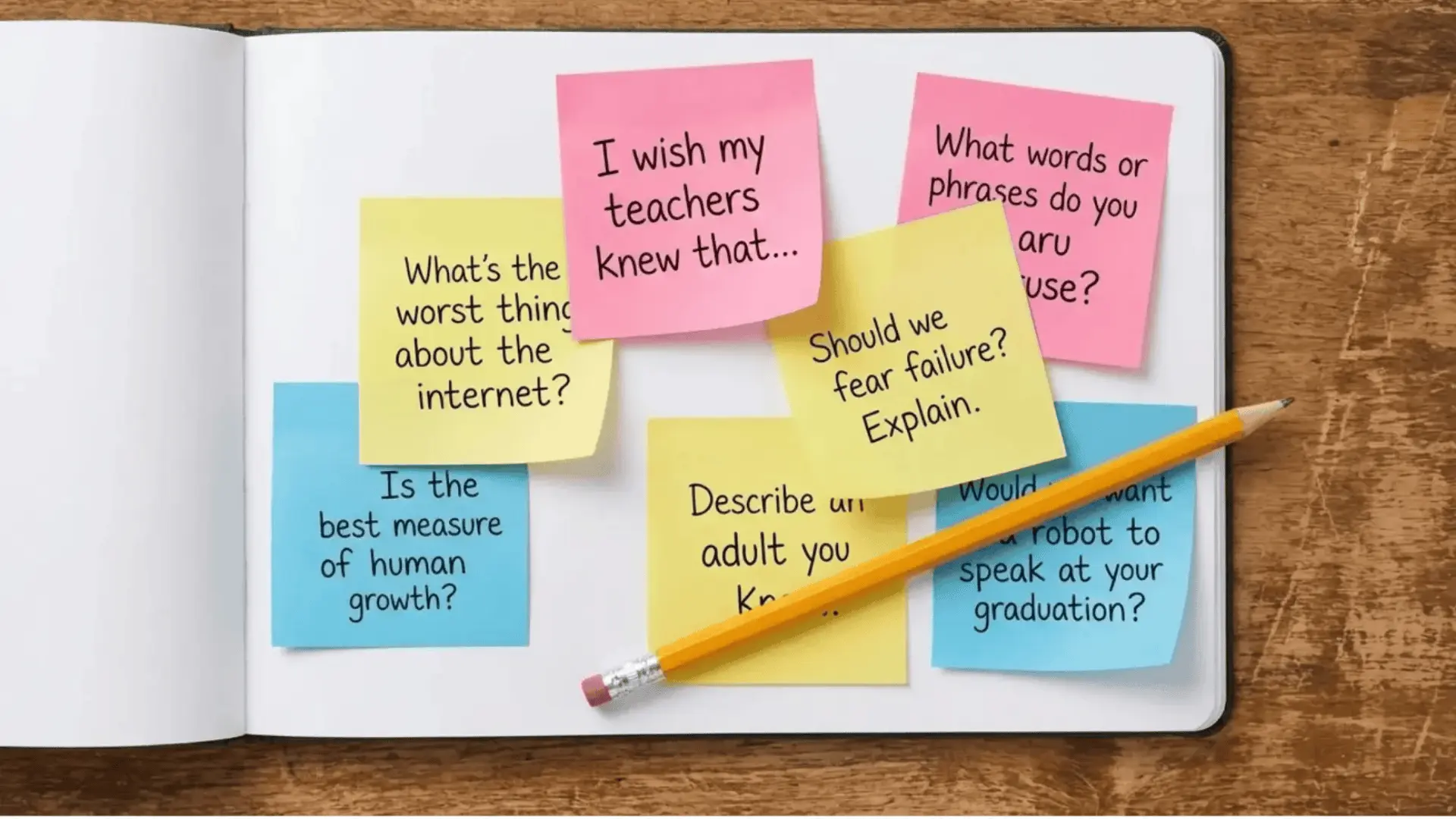 55 Writing Prompts for Middle School Students - Freddy The Frogcaster