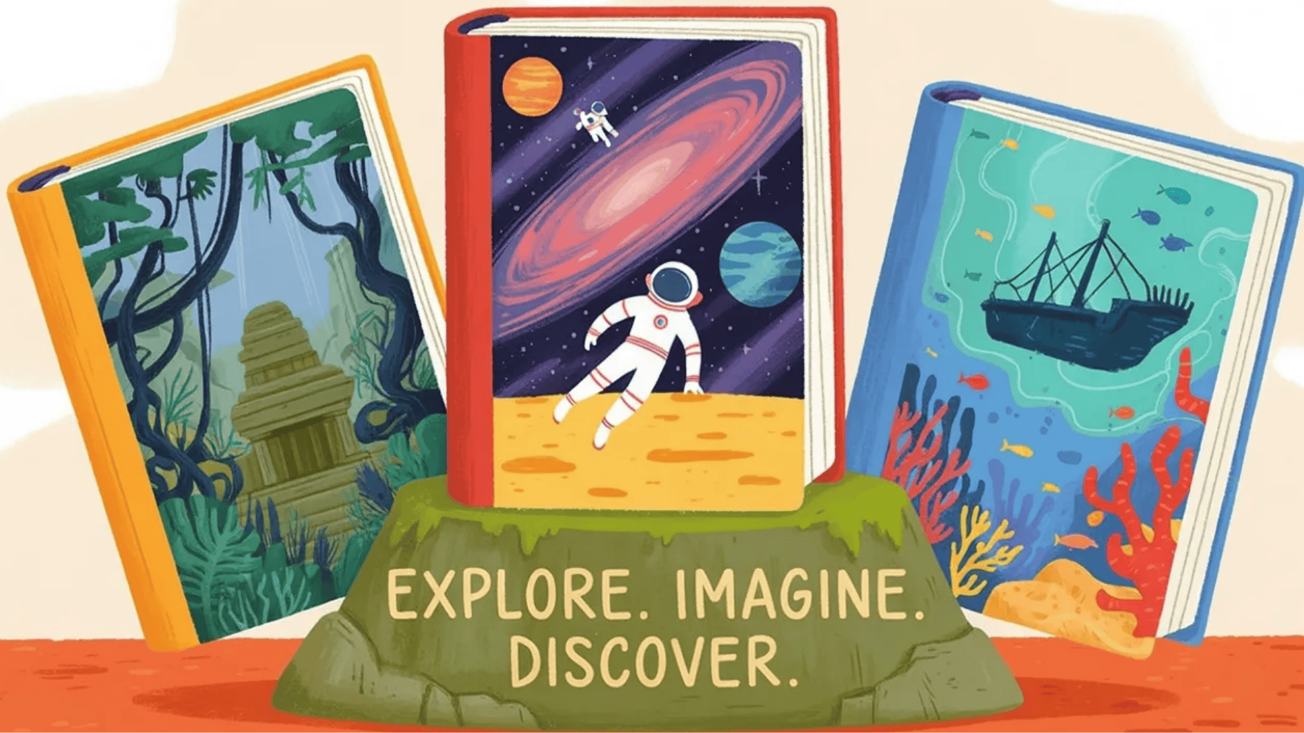 adventure and exploration books