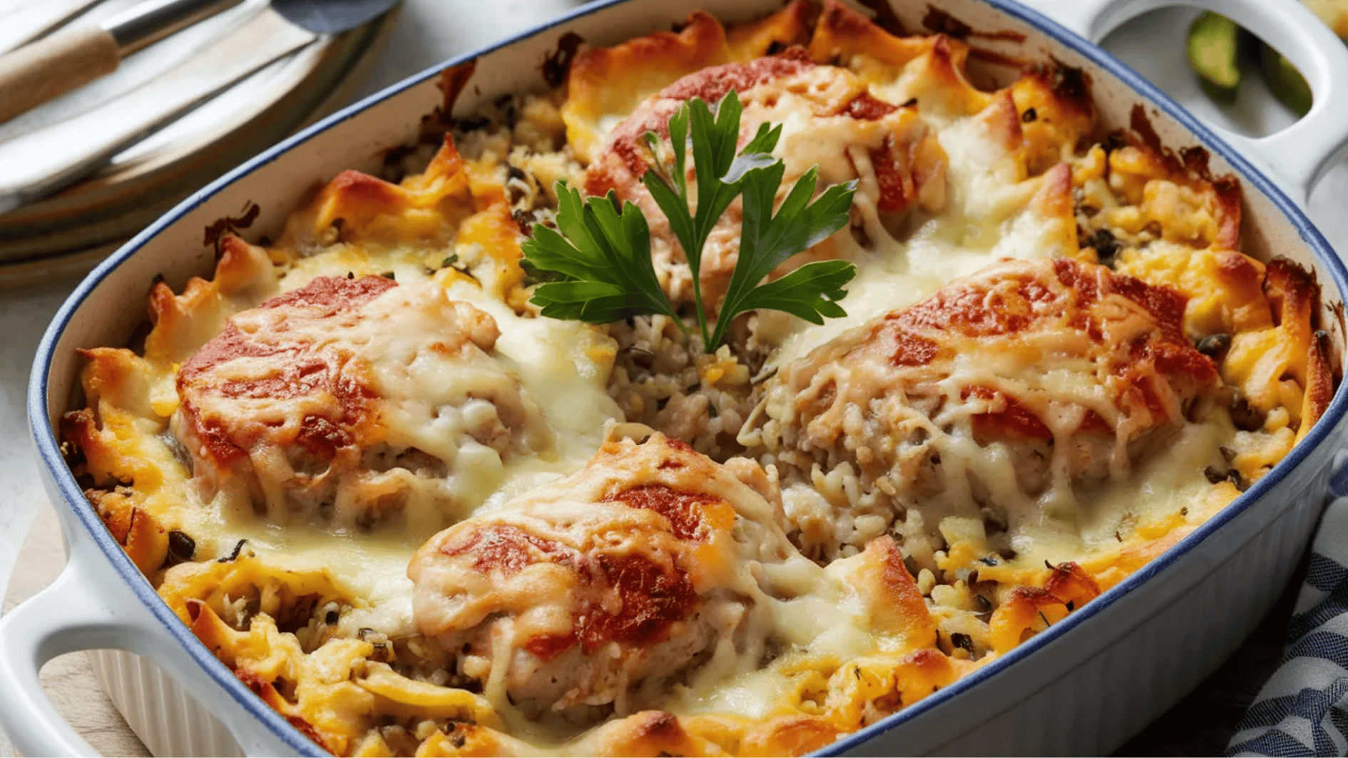 chicken and rice casserolls