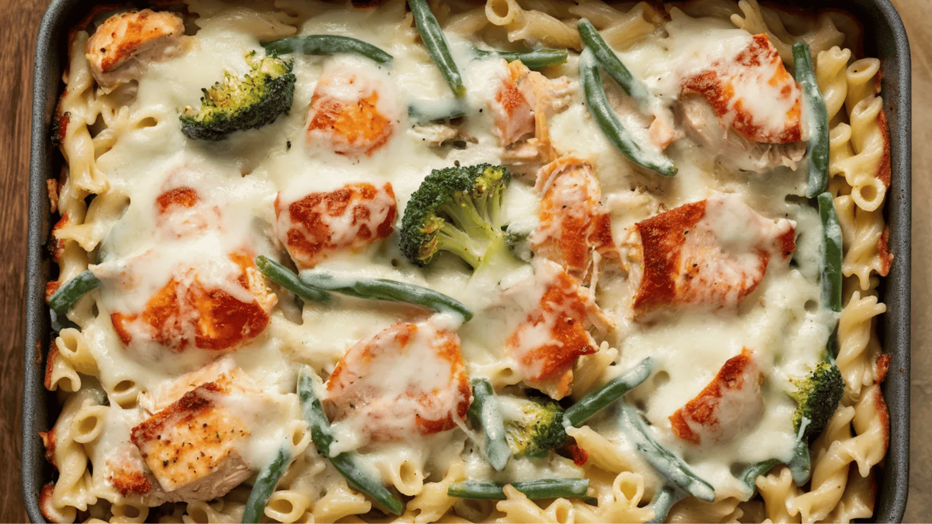 chicken-vegitable alfredo bake