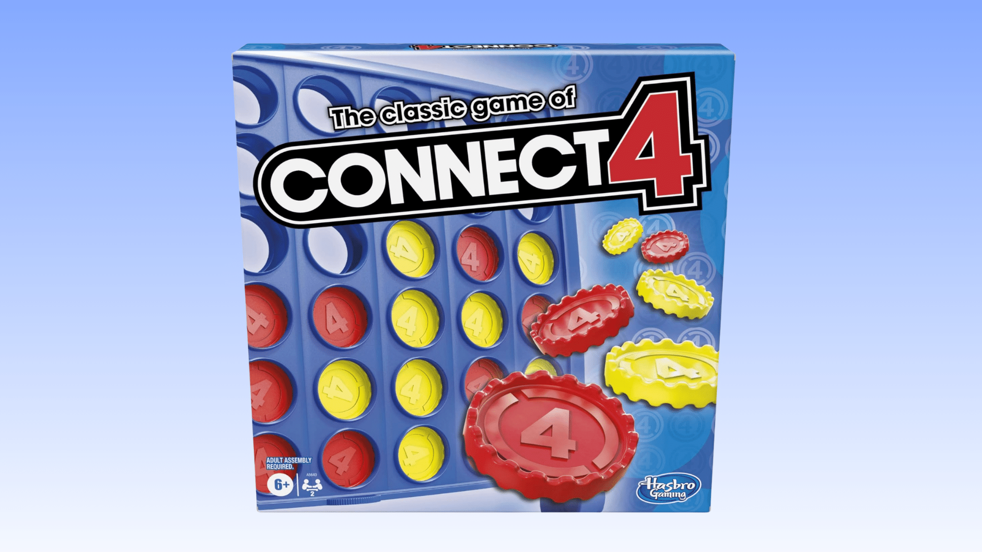 connect 4 grid board game two player family game