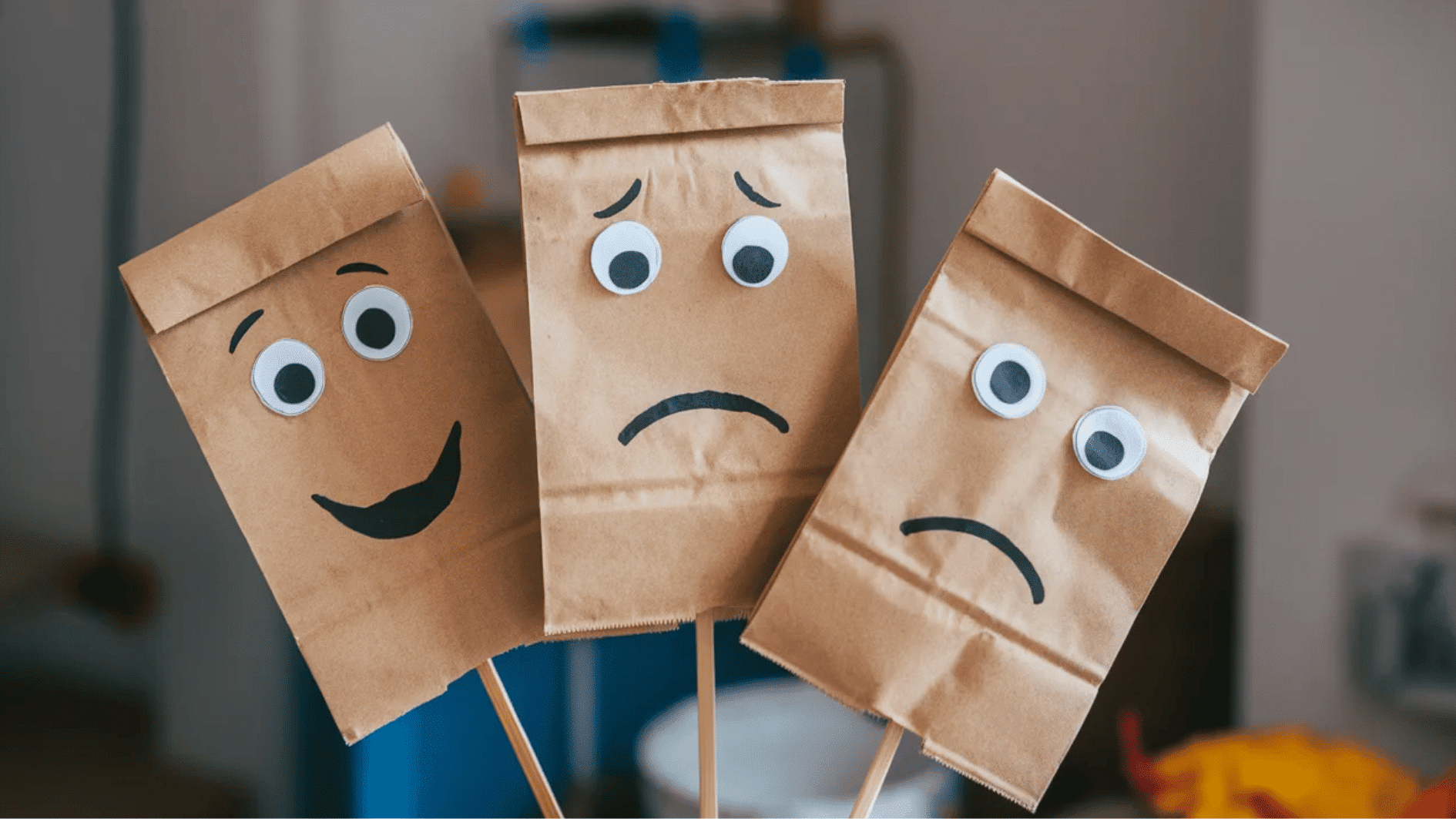 diy easy paper bag puppets