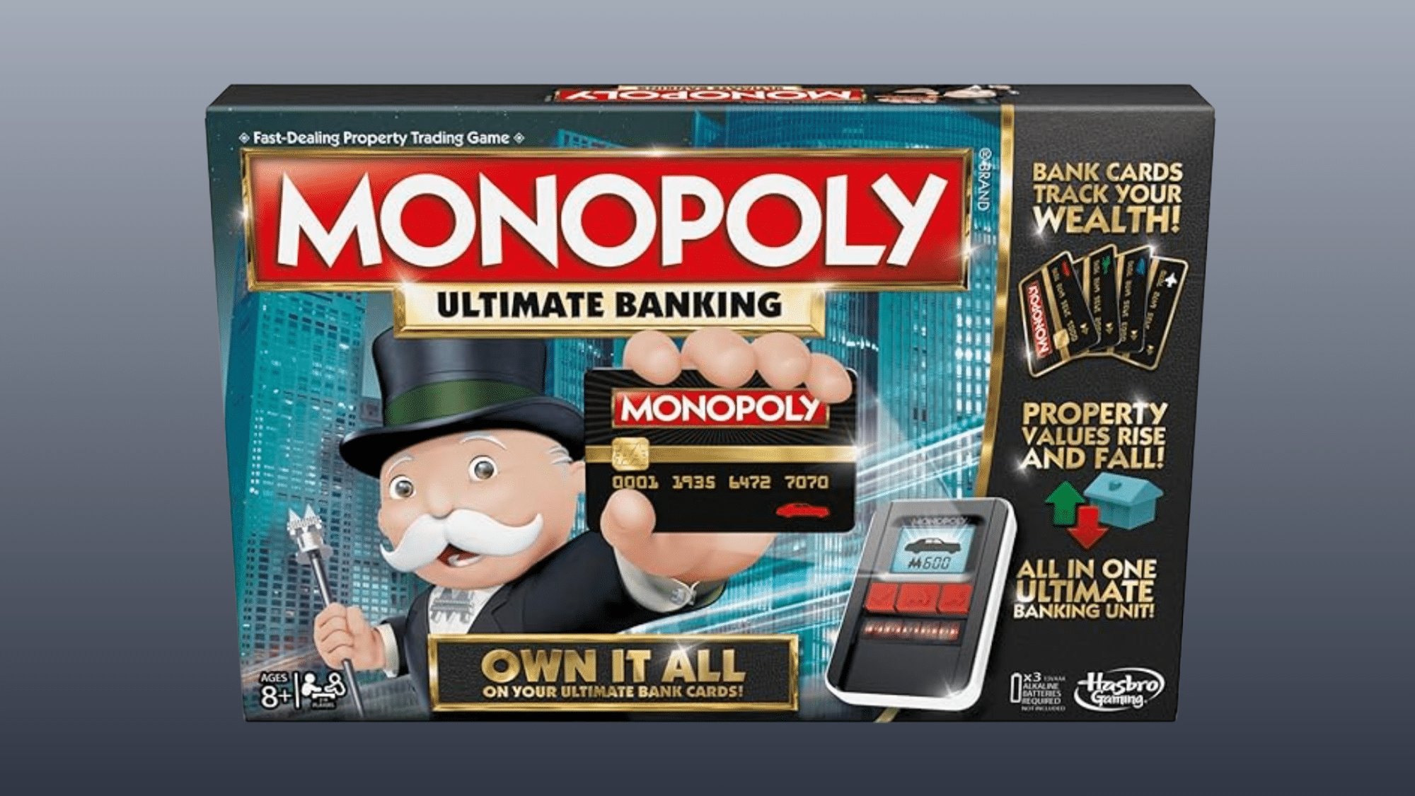 monopoly classic board game property trading game set