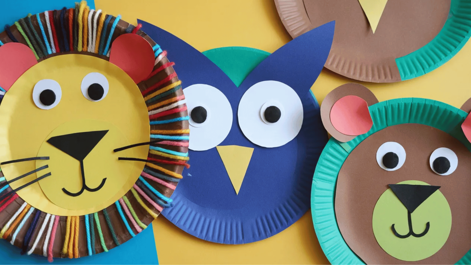 paper plate animal crafts