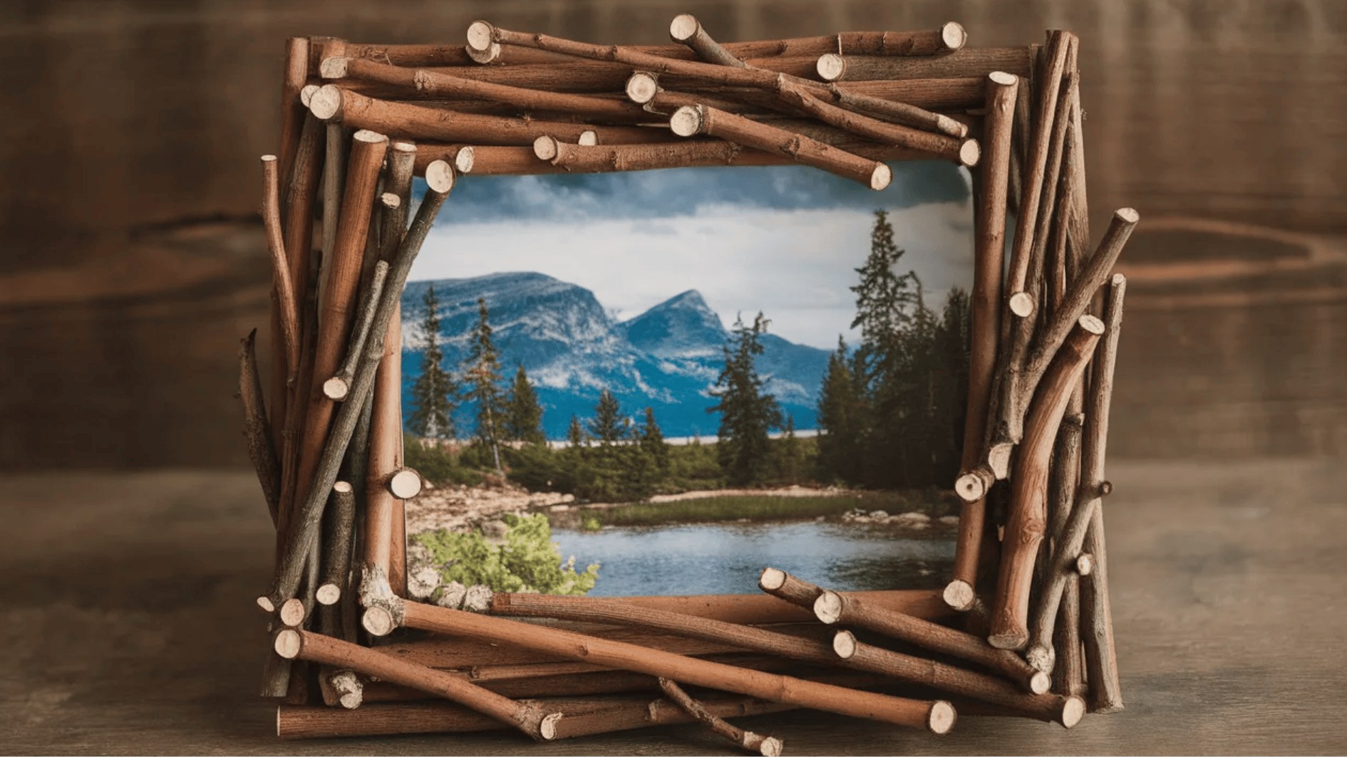 twig picture frame