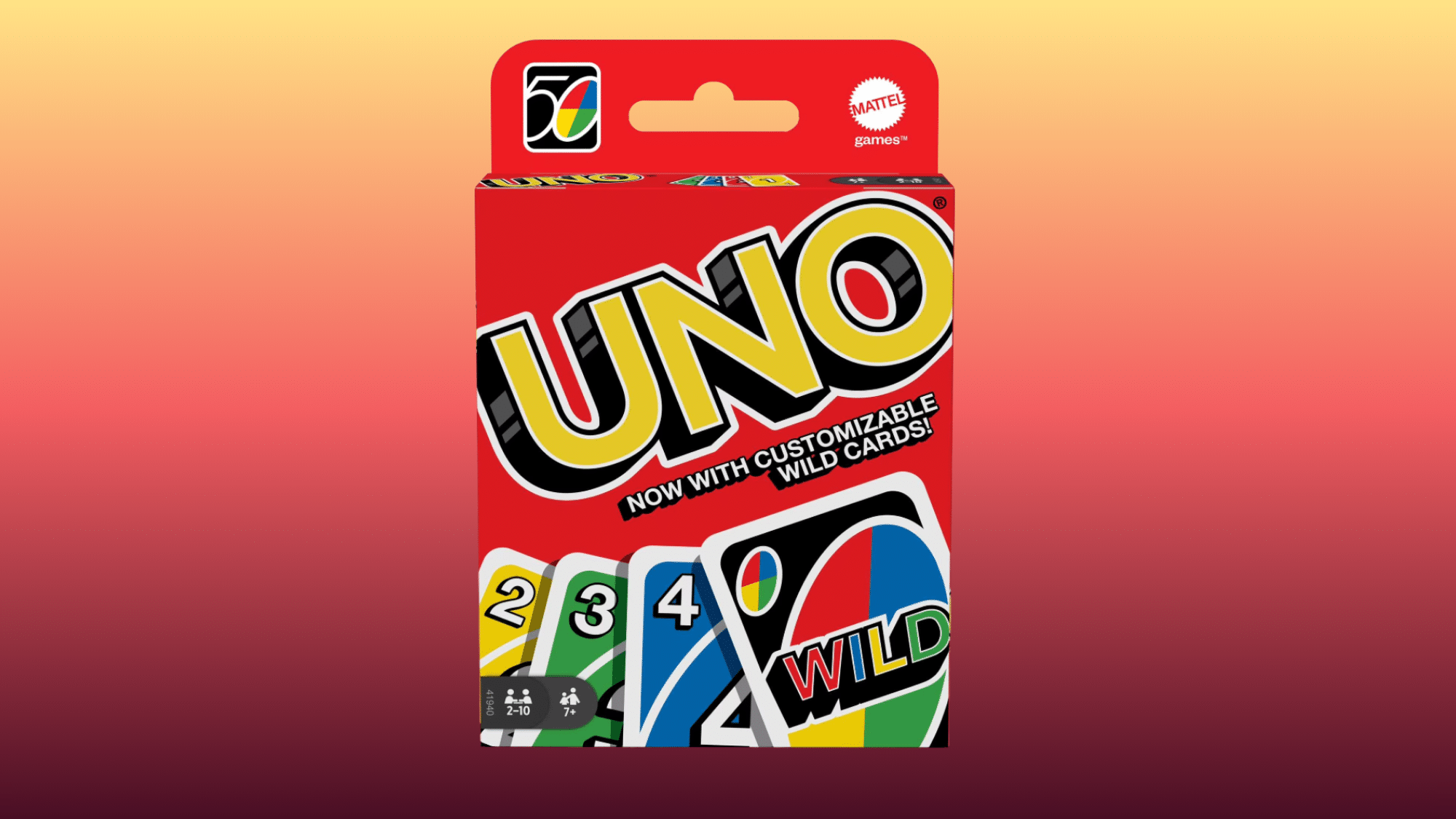 uno card game colorful family card game pack