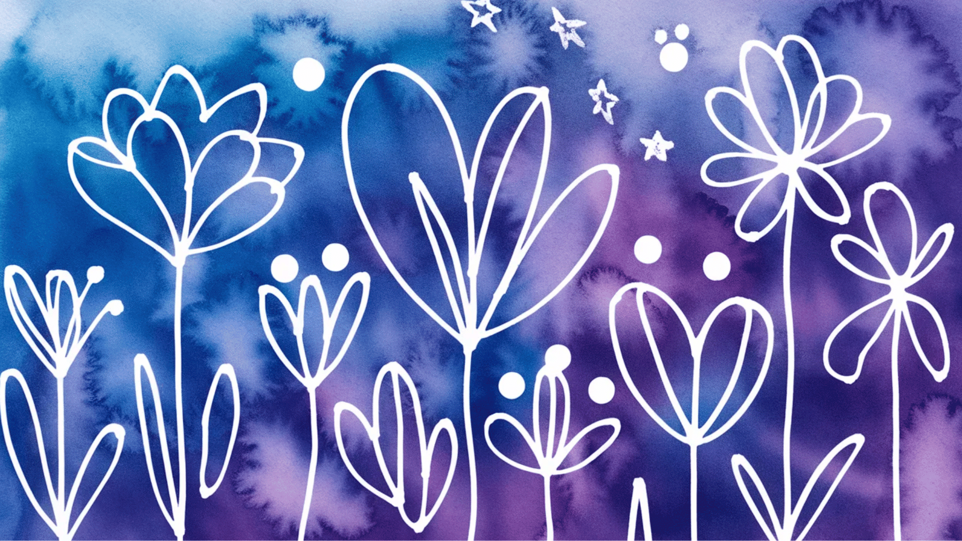 watercolor resist art