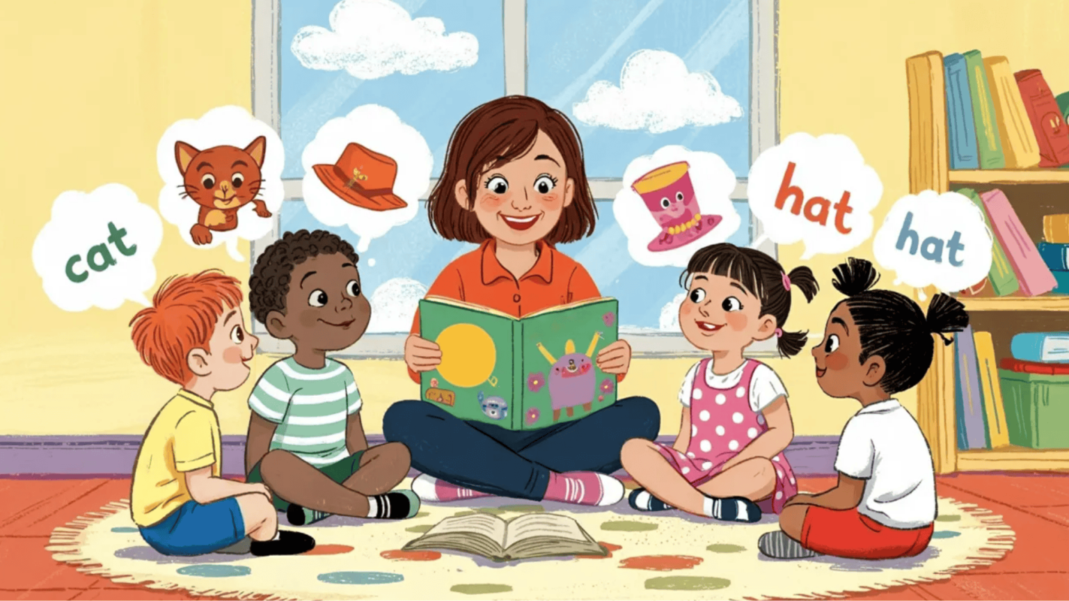 60 Fun and Easy Rhyming Words for Kindergarten - Freddy The Frogcaster