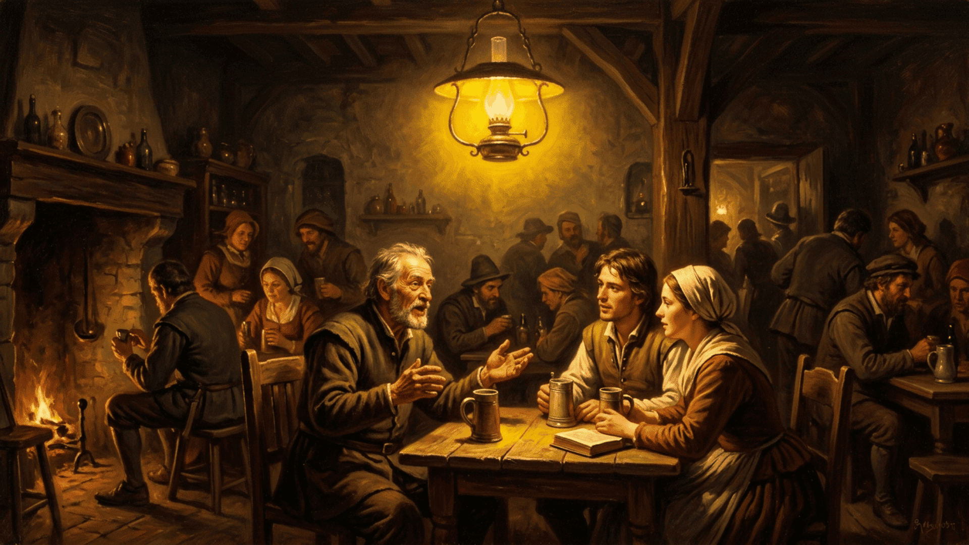 realistic painting with yellow light highlighting key areas showing warmth energy and focus in color definition in art