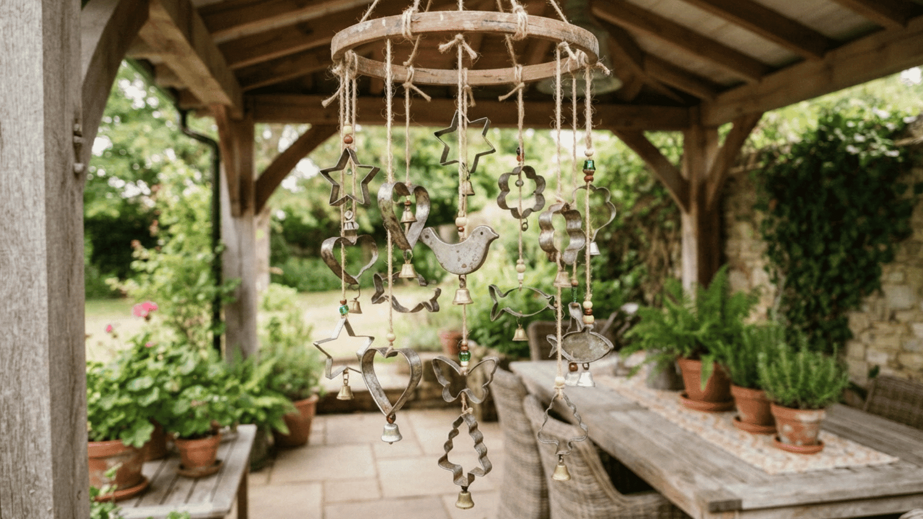 cookie cutter wind chimes