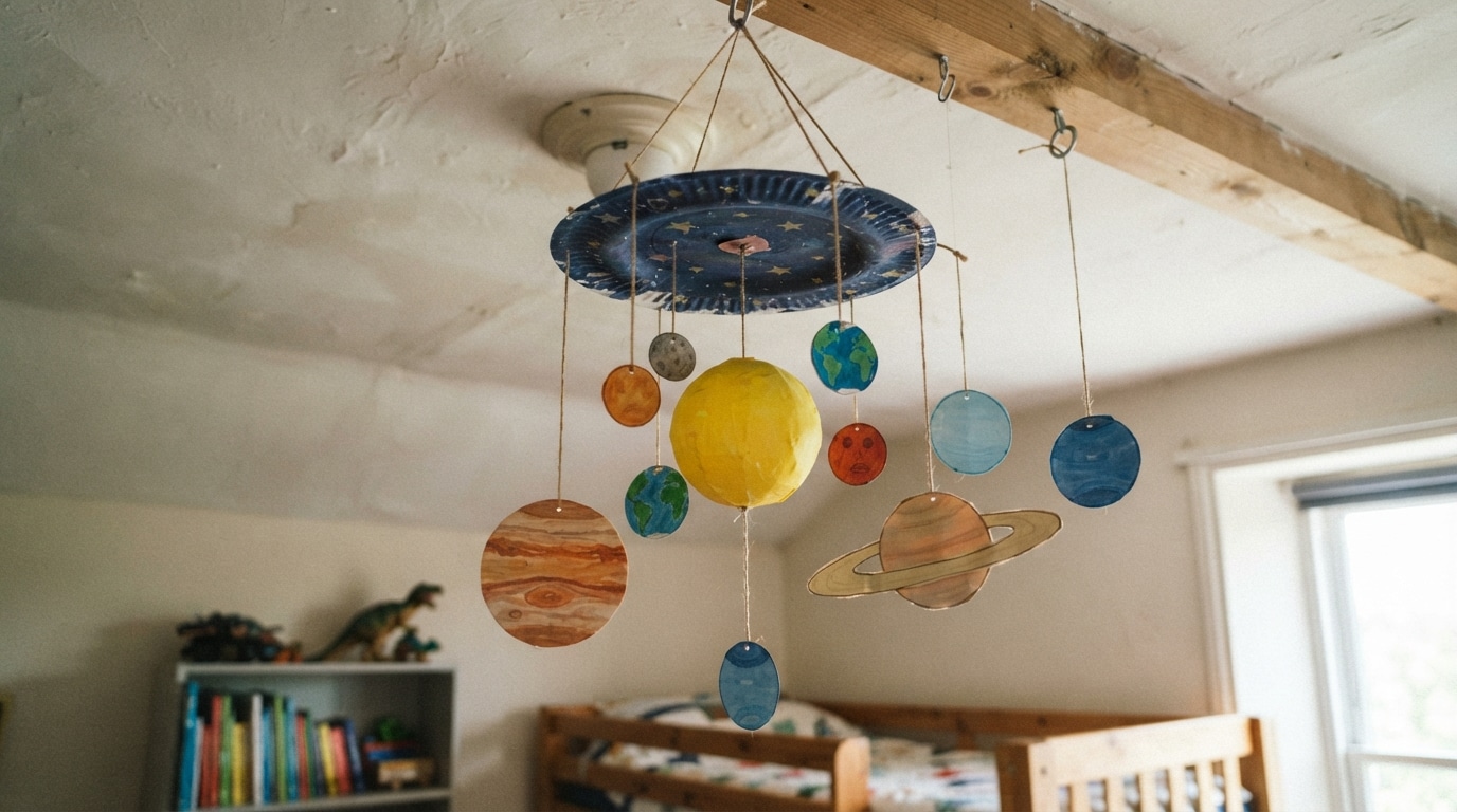 Solar System Mobile Bedroom Ceiling